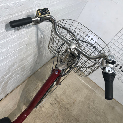 ブリヂストン ボーテ アシスタ レッド 26インチ YO058【中古車】