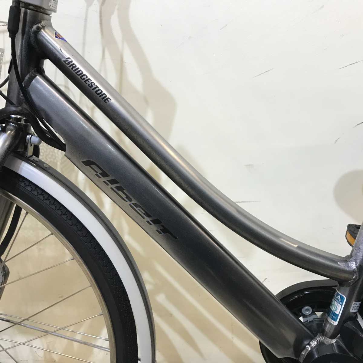 ブリヂストン アルベルト e シルバー 26インチ KQ098 【中古車】 – e 