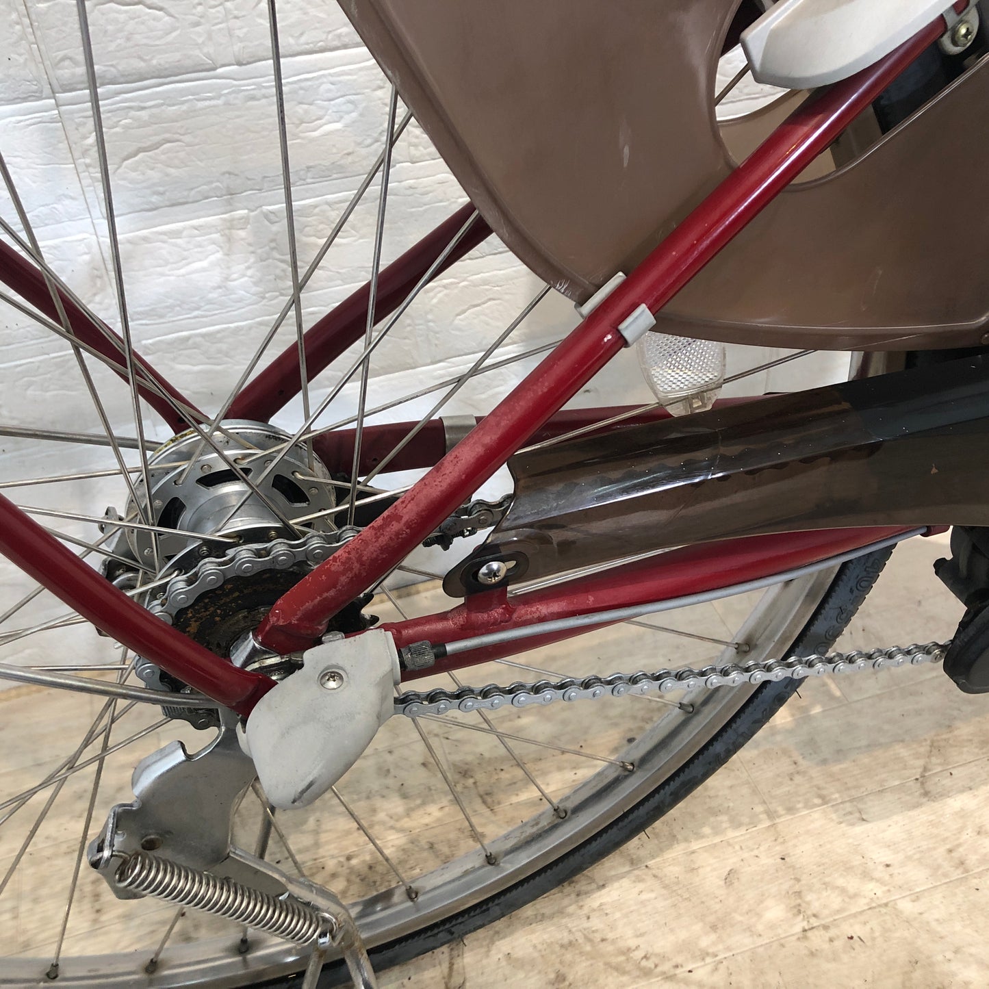 ブリヂストン ボーテ アシスタ レッド 26インチ YO058【中古車】