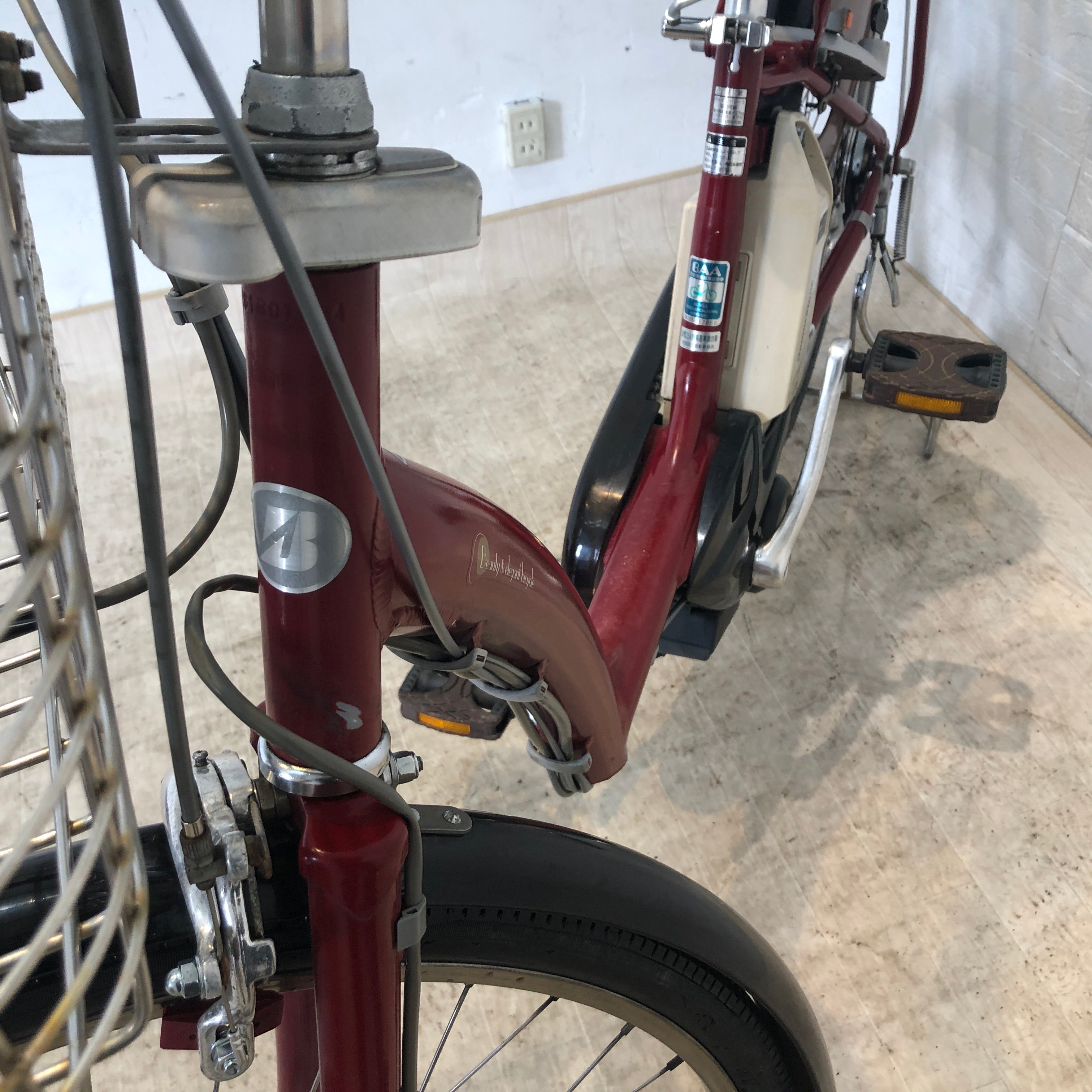 ブリヂストン ボーテ アシスタ レッド 26インチ YO058【中古車】 – e