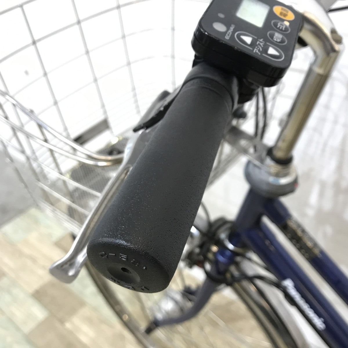 中古電動自転車 パナソニック ティモEX ネイビー 27インチ KJ056