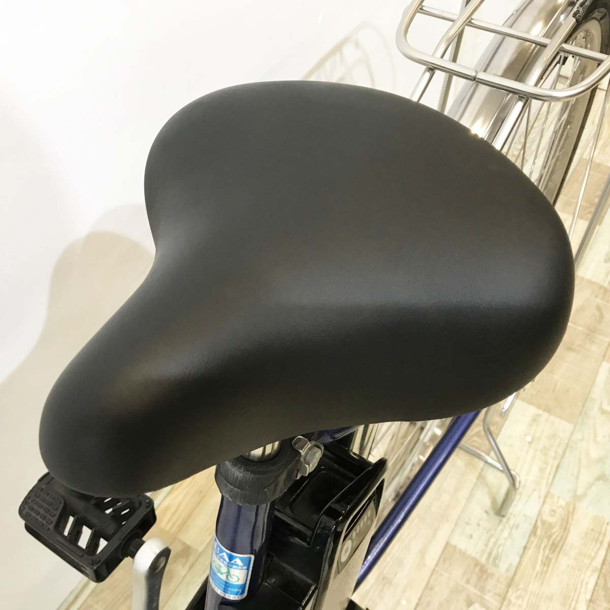 中古電動自転車 パナソニック ティモEX ネイビー 27インチ KJ056