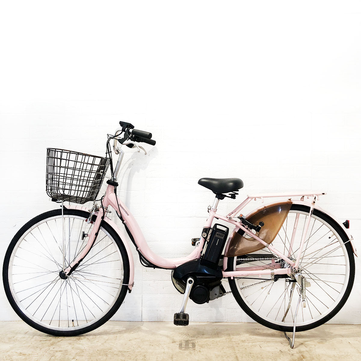 ブリヂストン アシスタ U STD ピンク 26インチ YO059 【中古車】