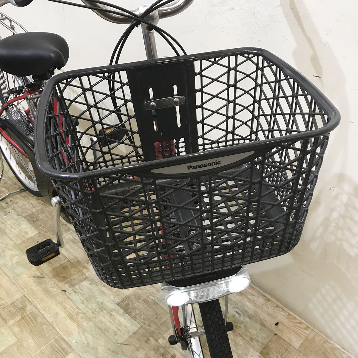 中古電動自転車 パナソニック ビビ FX レッド 26インチ KE131