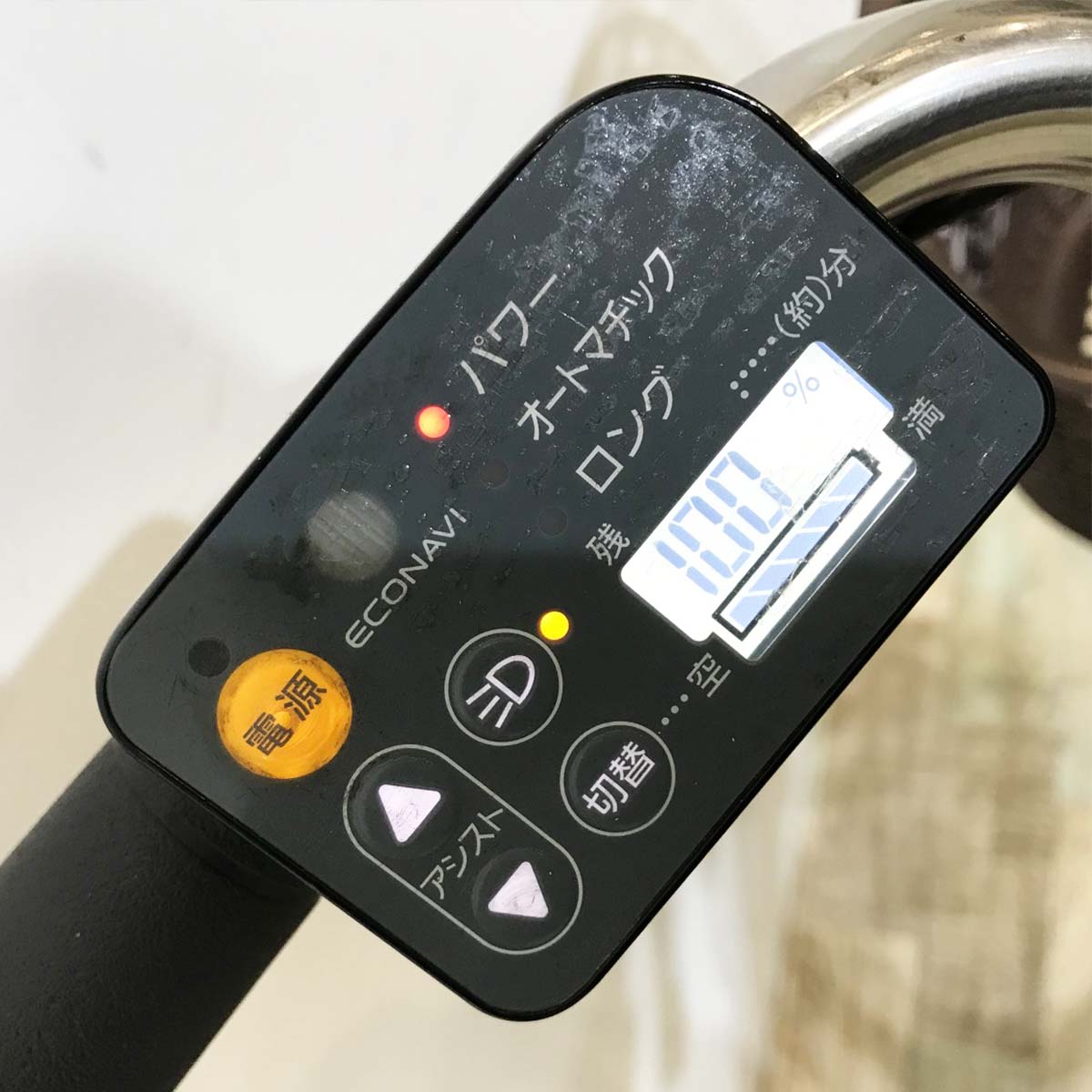 中古電動自転車 パナソニック ビビDX レッド 26インチ KJ058