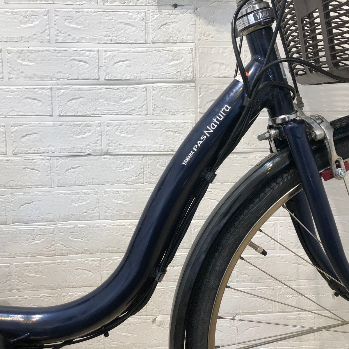 中古電動自転車 ヤマハ PAS ナチュラ L ブルー 26インチ YA065