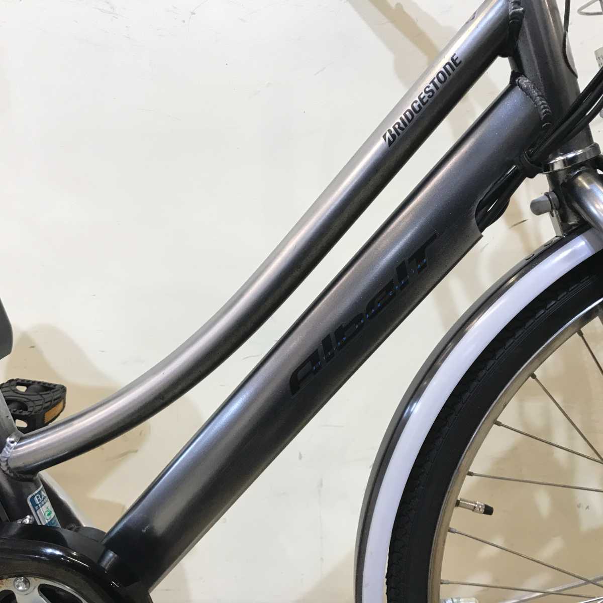 ブリヂストン アルベルト e シルバー 26インチ KQ098 【中古車】