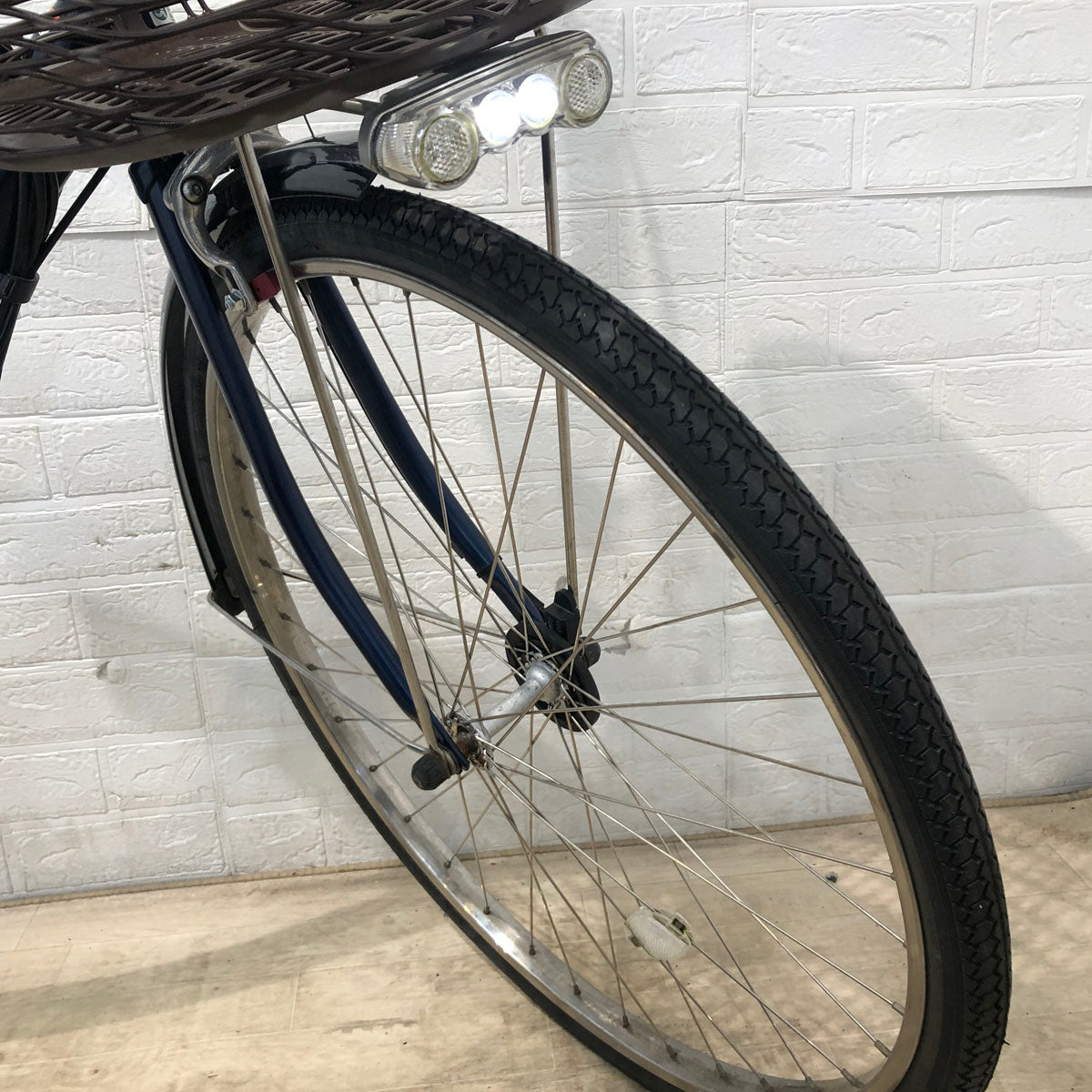 中古電動自転車 ヤマハ PAS ナチュラ L ブルー 26インチ YA065