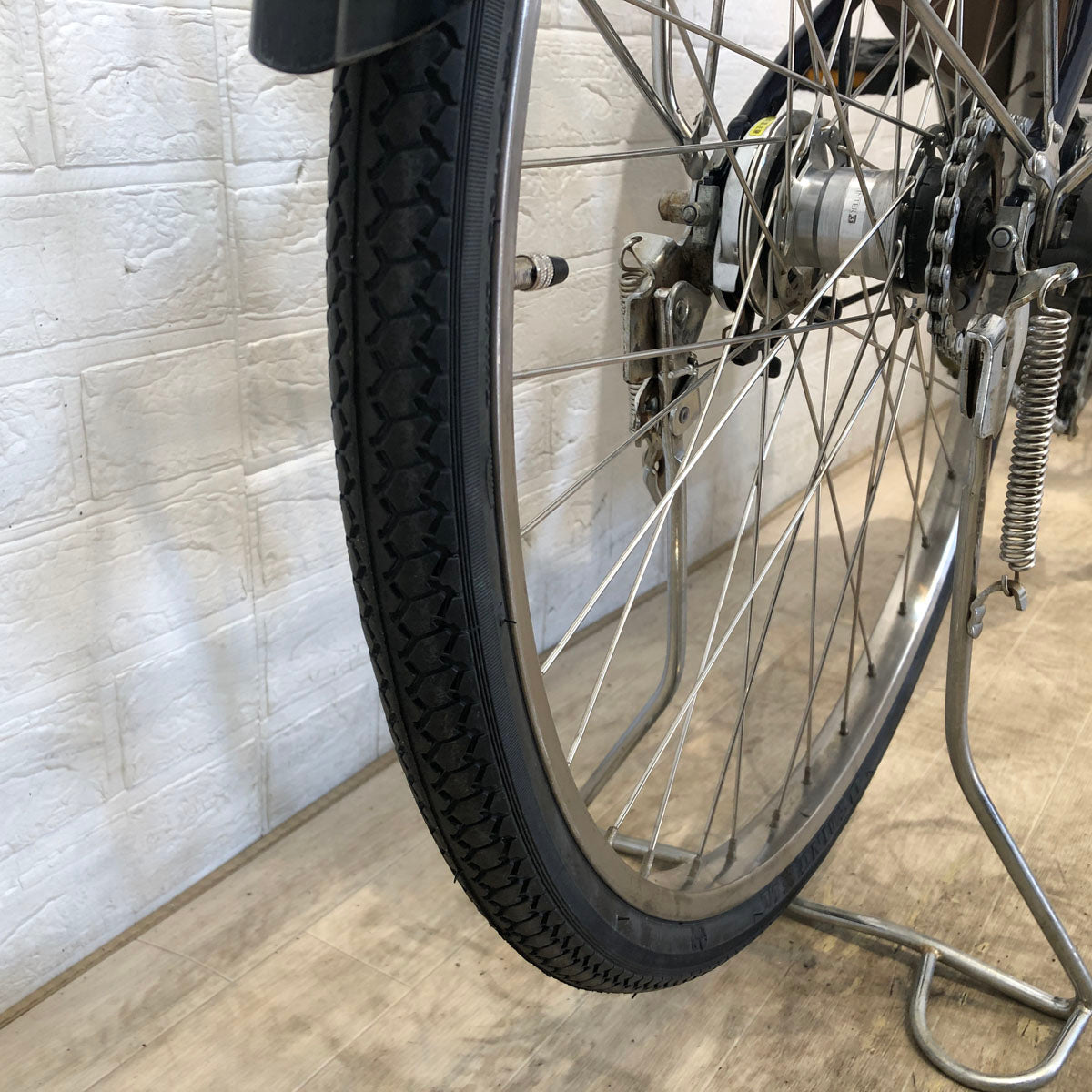 中古電動自転車 ヤマハ PAS ナチュラ L ブルー 26インチ YA065