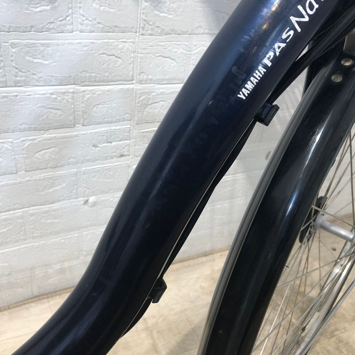 中古電動自転車 ヤマハ PAS ナチュラ L ブルー 26インチ YA065