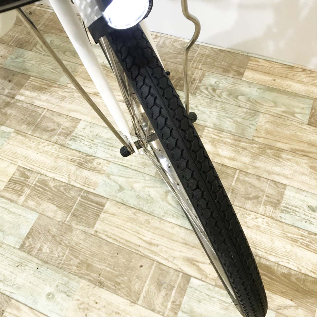 中古電動自転車 ヤマハ PAS ウィズ ホワイト 26インチ KJ059