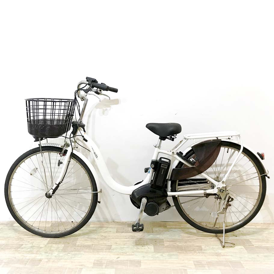 ヤマハ PAS ウィズ ホワイト 26インチ KJ059 【中古車】