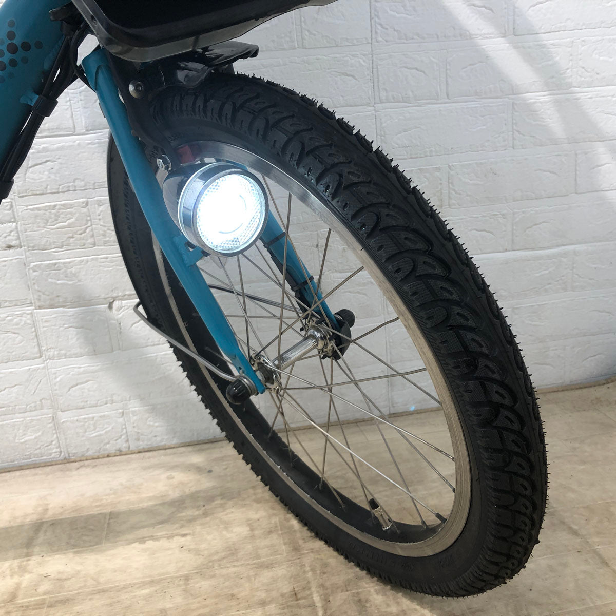 中古電動自転車 ブリヂストン アンジェリーノ プティット e ブルー 20インチ YA066