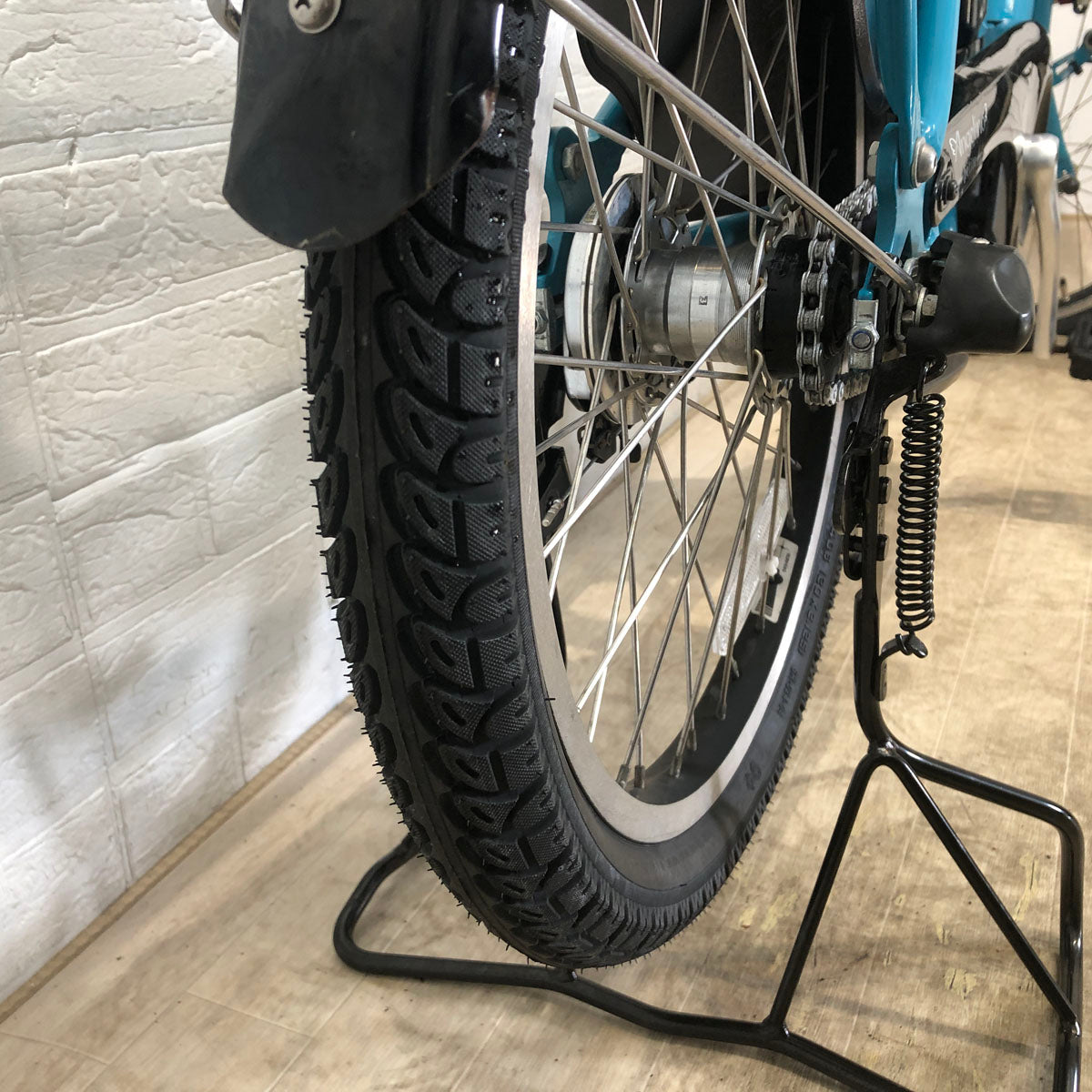 中古電動自転車 ブリヂストン アンジェリーノ プティット e ブルー 20インチ YA066