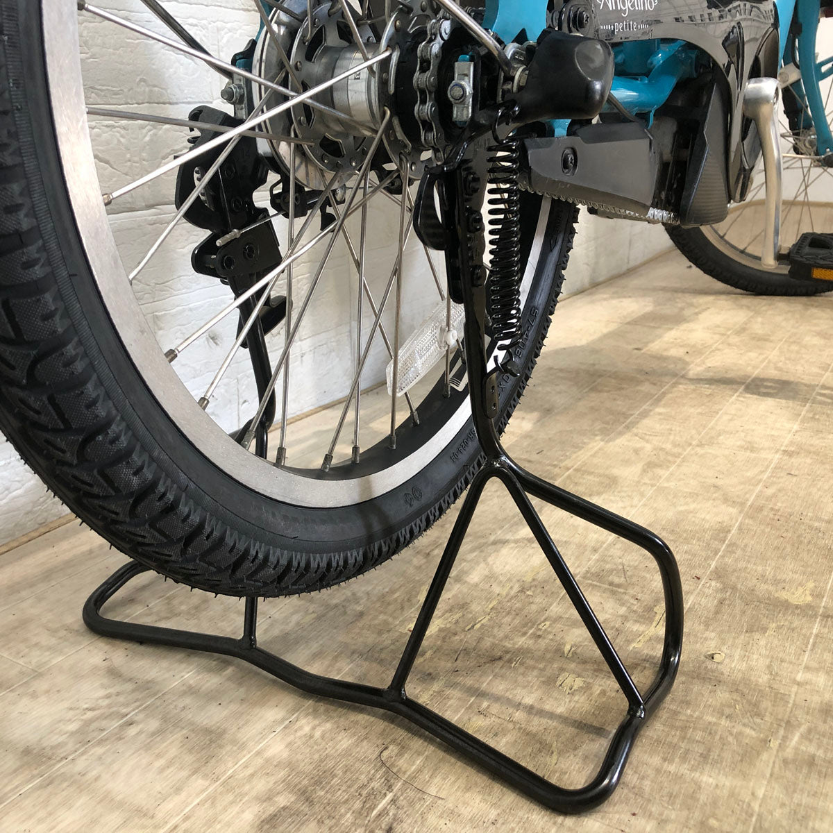 中古電動自転車 ブリヂストン アンジェリーノ プティット e ブルー 20インチ YA066