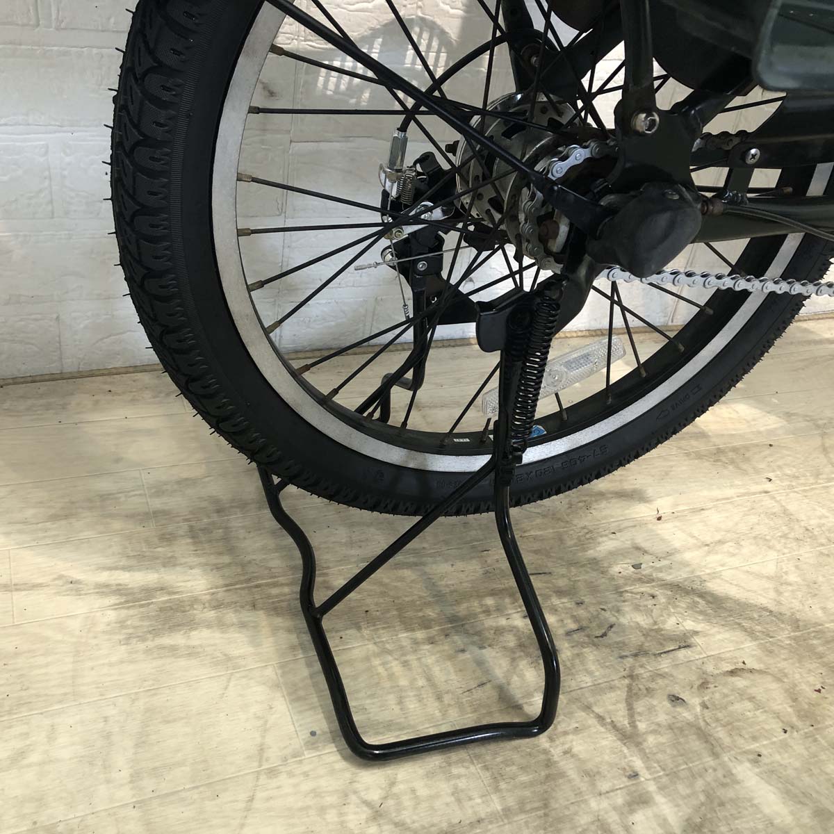 中古電動自転車 新品バッテリー パナソニック ギュット アニーズ グリーン 20インチ YF123 