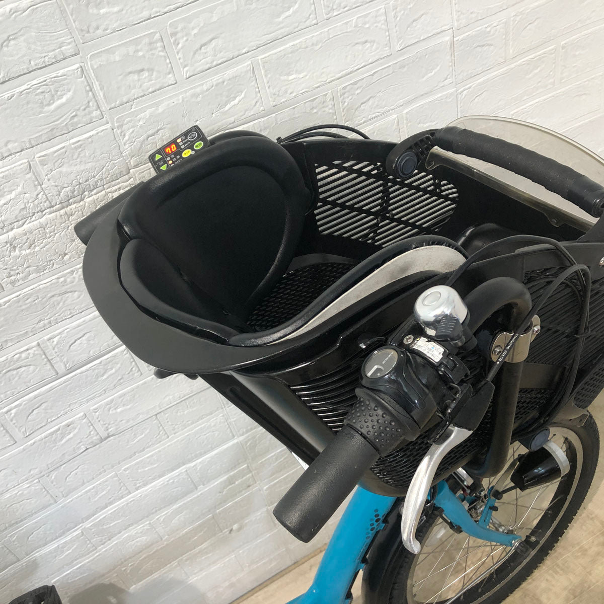 中古電動自転車 ブリヂストン アンジェリーノ プティット e ブルー 20インチ YA066