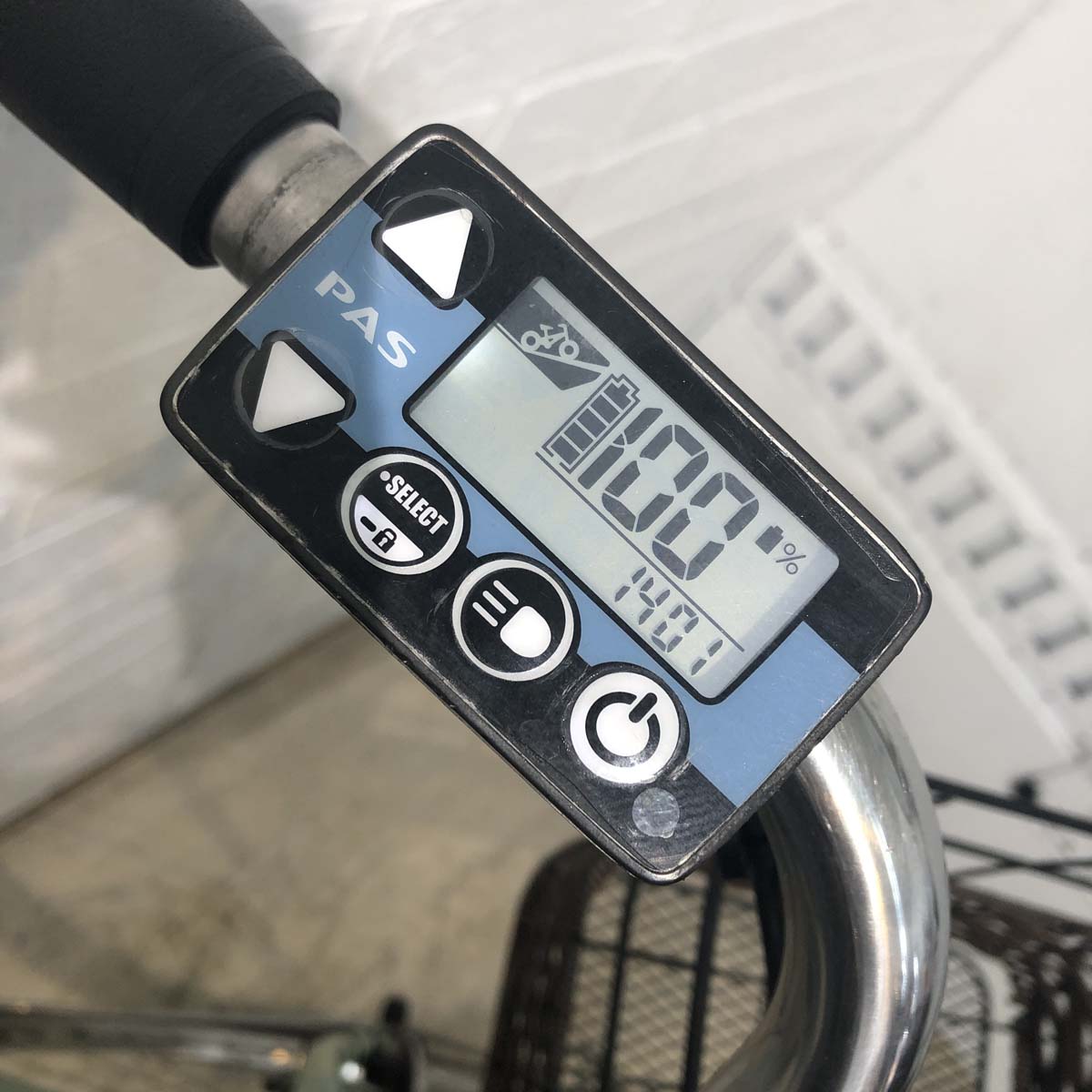 中古電動自転車 ヤマハ PAS With DX パス ウィズ DX グリーン 26インチ YF124