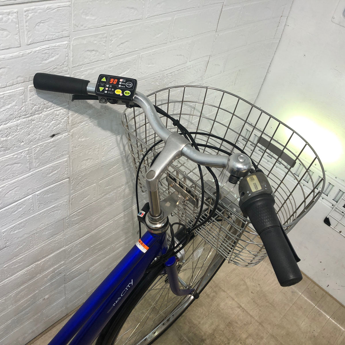 中古電動自転車 ヤマハ PAS CITY S8 パス シティ S8 ブルー 27インチ YA067