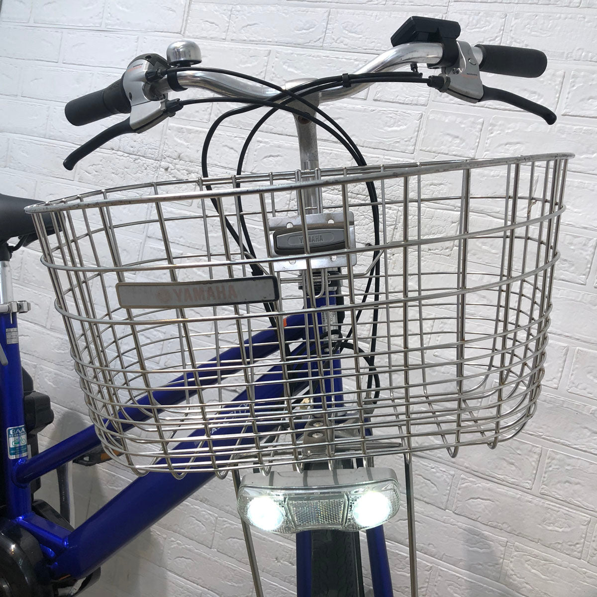 中古電動自転車 ヤマハ PAS CITY S8 パス シティ S8 ブルー 27インチ YA067