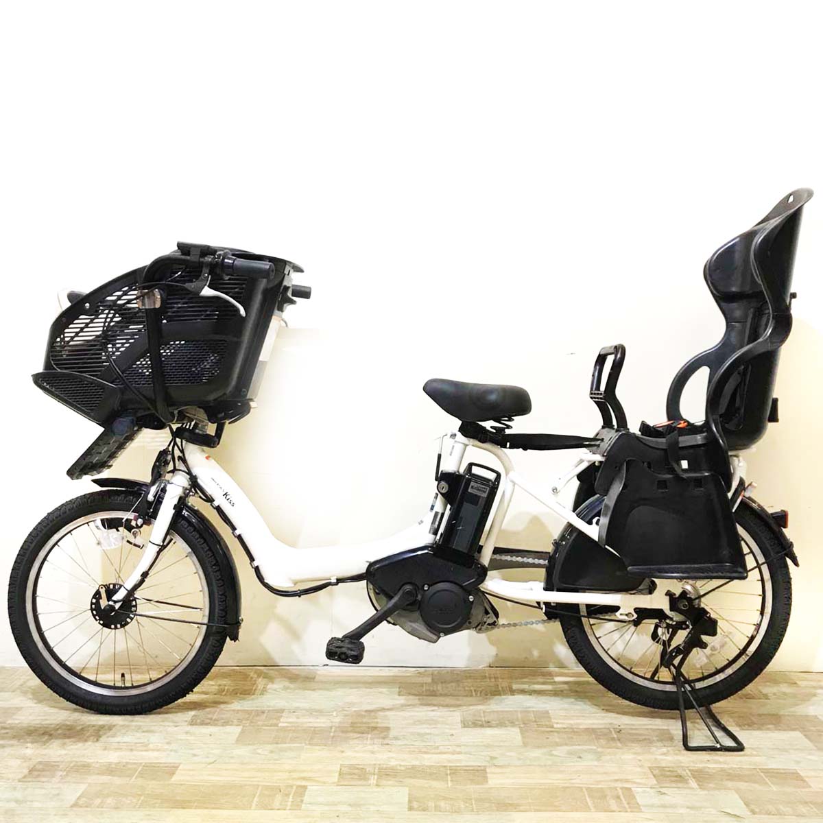 ヤマハ PAS Kiss mini パス キッス ミニ ホワイト 20インチ KV040【中古車】
