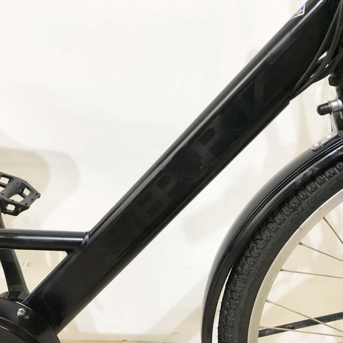 中古電動自転車 ブリヂストン ステップクルーズ ブラック 26インチ KJ061