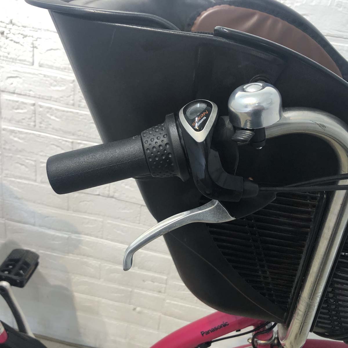 中古電動自転車 パナソニック ギュット DX ピンク 前22×後26インチ YF125
