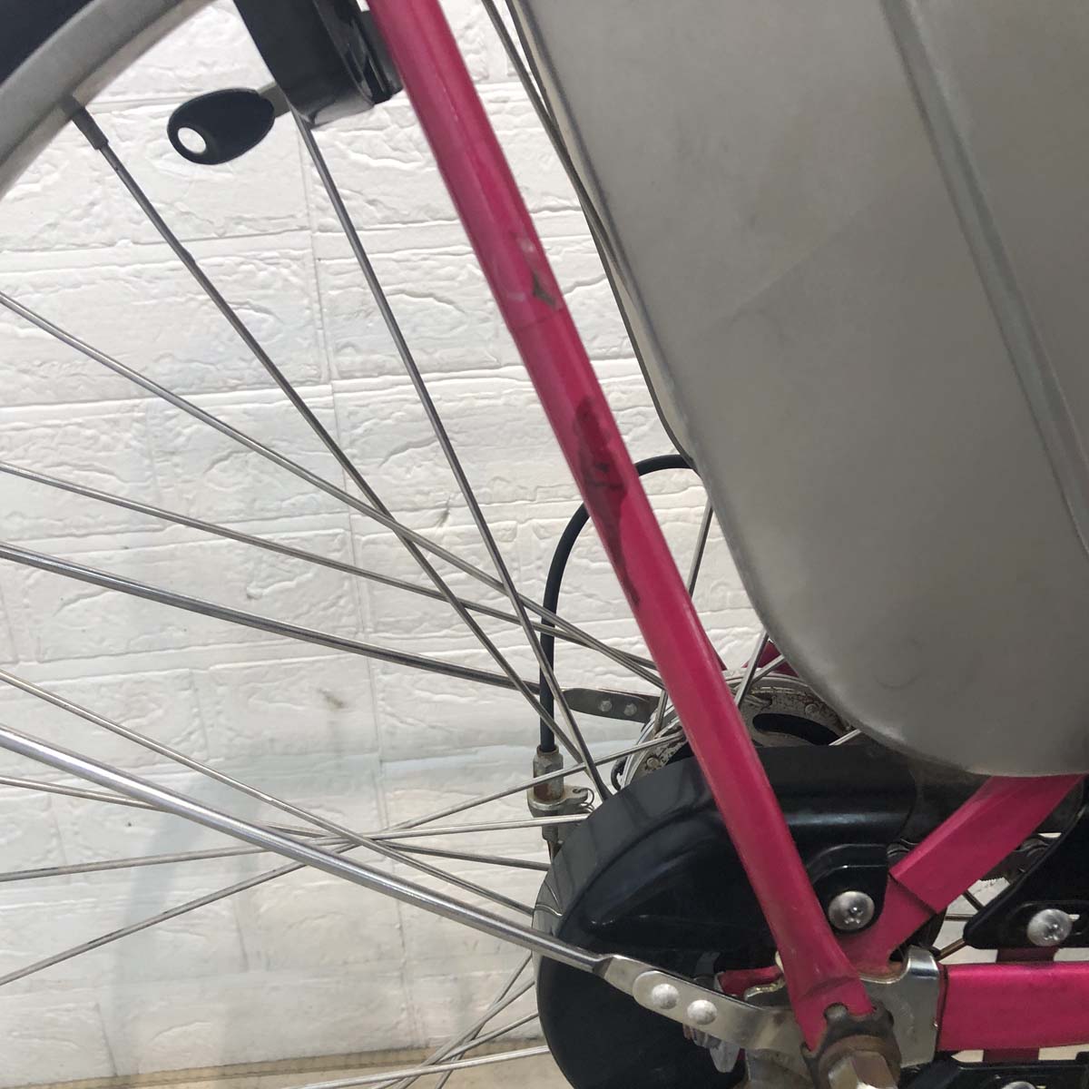 パナソニック ギュット DX ピンク 前22×後26インチ YF125【中古車】