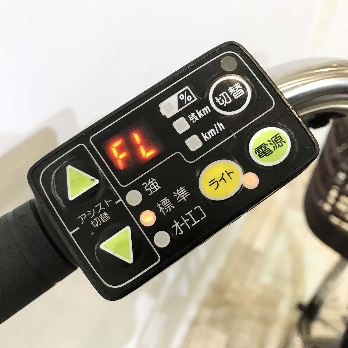 中古電動自転車 ヤマハ PAS ナチュラL DX ブラウン 26インチ KJ062