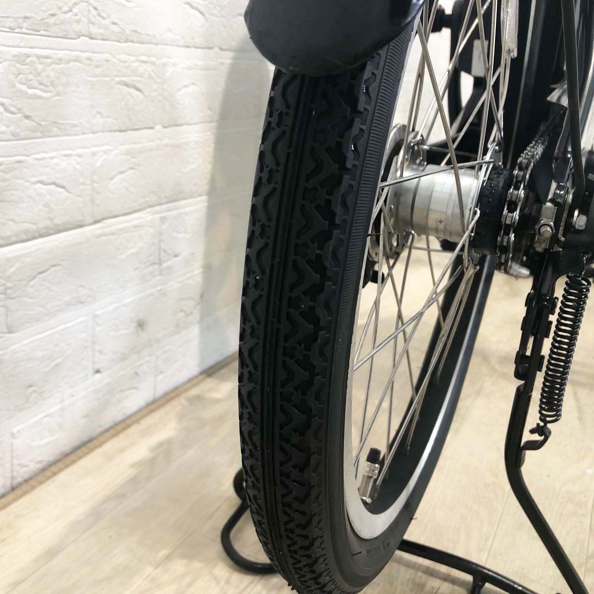 中古電動自転車 ブリヂストン アシスタ ユニ ブラック 20インチ YF126 