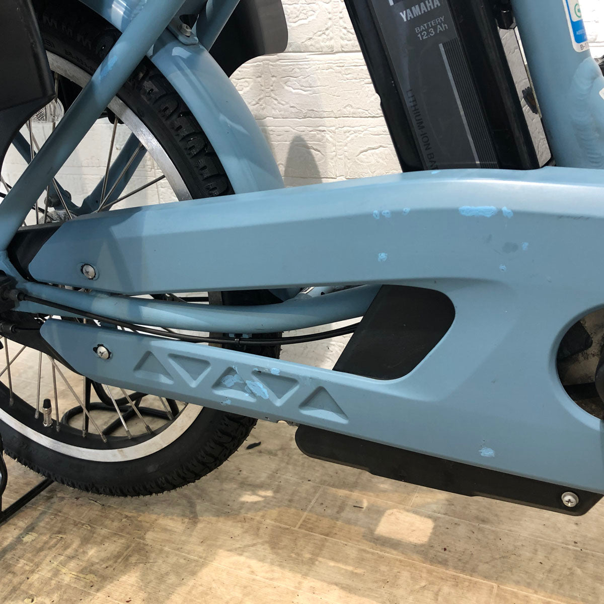 中古電動自転車 ヤマハ PAS Babby un パス バビー アン ブルー 20インチ YA069