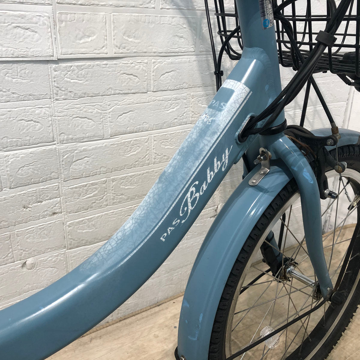 中古電動自転車 ヤマハ PAS Babby un パス バビー アン ブルー 20インチ YA069