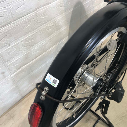【１万円引き！】ブリヂストン アシスタ ユニ ブラック 20インチ YF126 【中古車】
