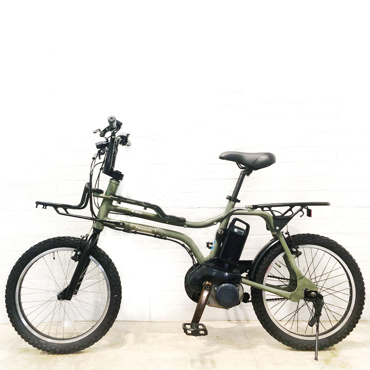 【取来人】パナソニックEZ自転車中古 中古電動自転車 パナソニック EZ グリーン 20インチ YA070 – e-CHARIty