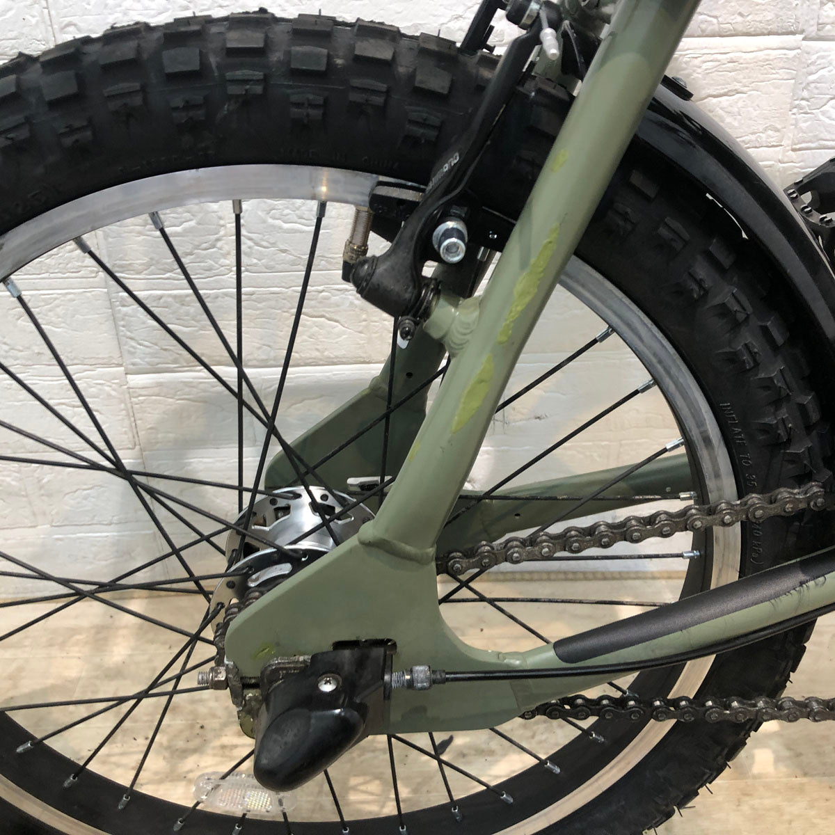 中古電動自転車 パナソニック EZ グリーン 20インチ YA070