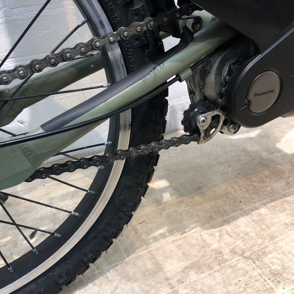 中古電動自転車 パナソニック EZ グリーン 20インチ YA070