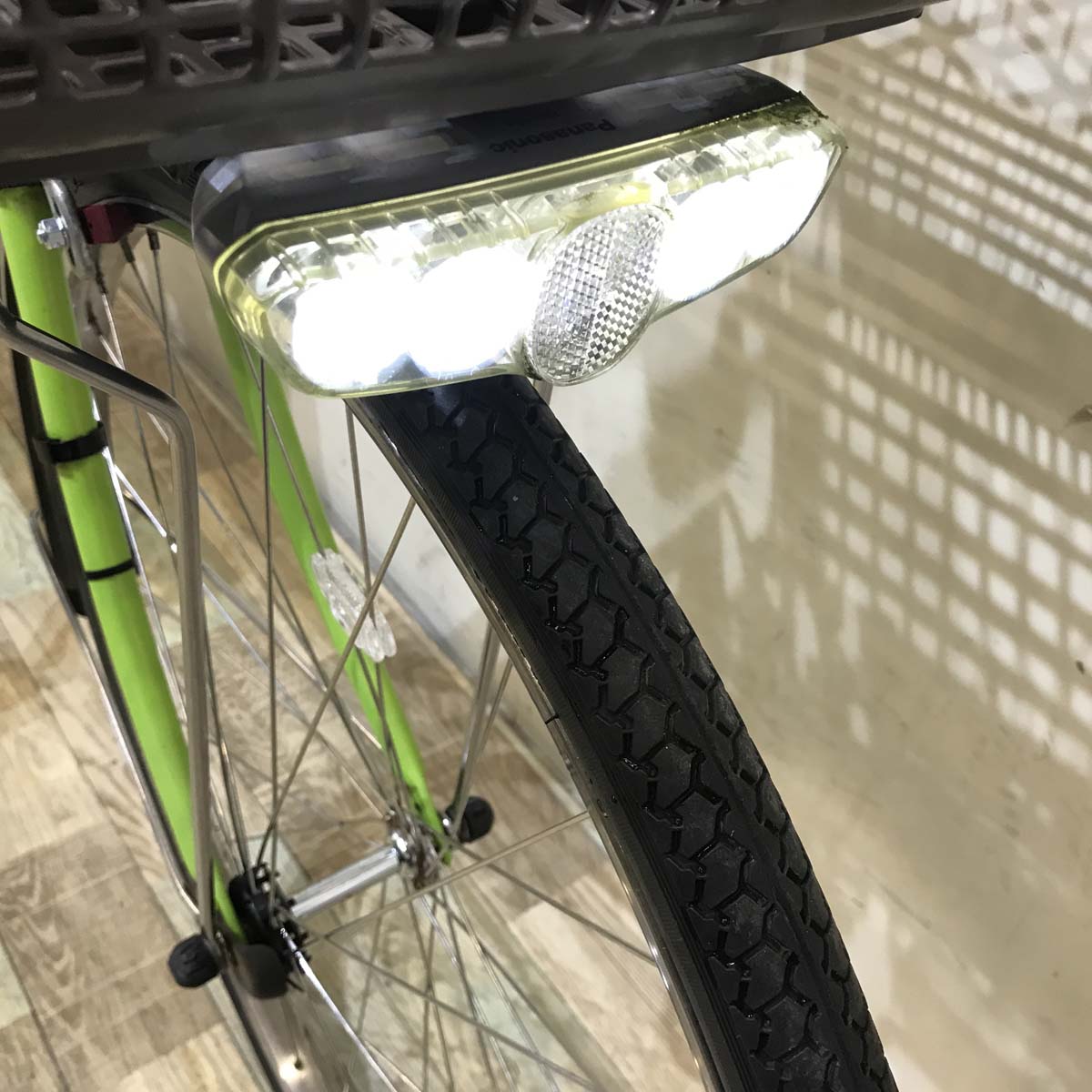 中古電動自転車 パナソニック ビビ DX グリーン 26インチ KZ125 – e