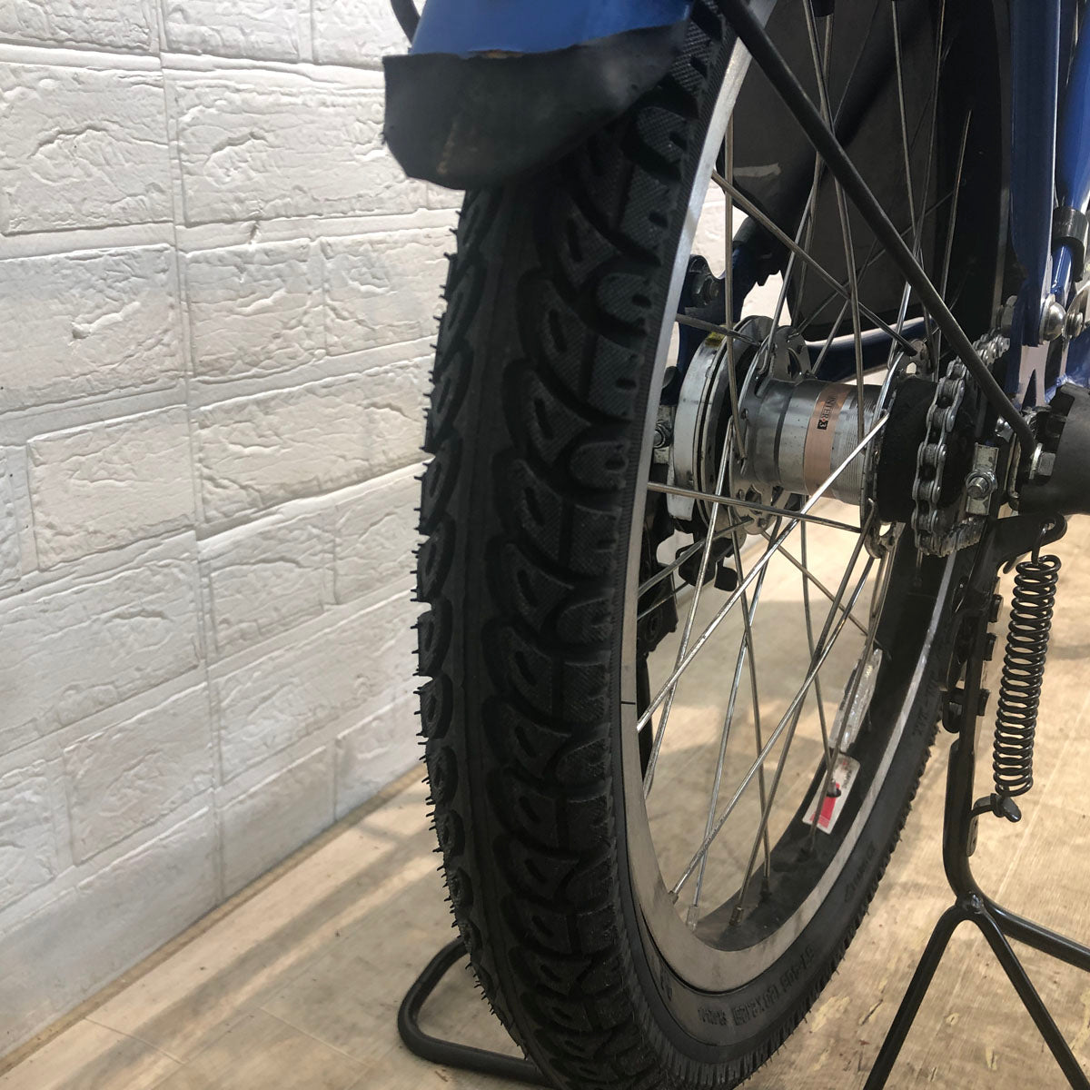 中古電動自転車 ヤマハ PAS Babby パス バビー ブルー 20インチ YA071