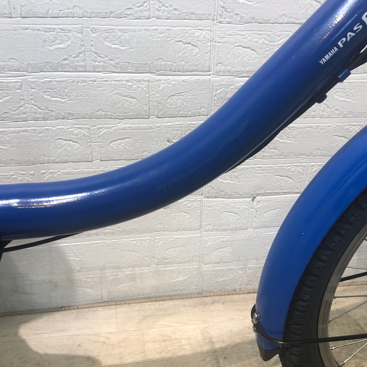 中古電動自転車 ヤマハ PAS Babby パス バビー ブルー 20インチ YA071