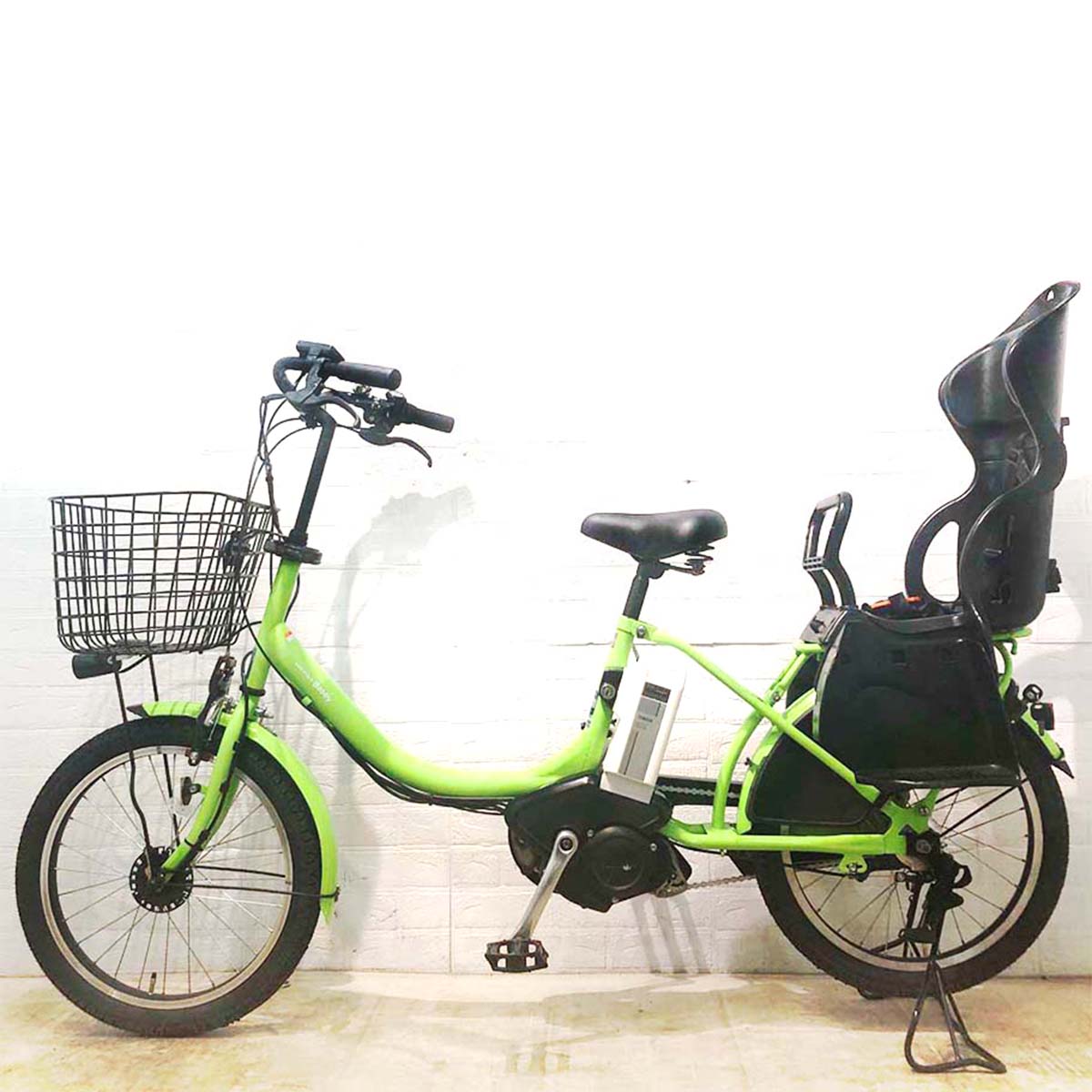 中古電動自転車 ヤマハ PAS Babby パス バビー グリーン 20インチ YA072