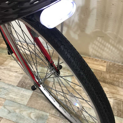 ヤマハ PAS ナチュラ M レッド 24インチ KQ108【中古車】