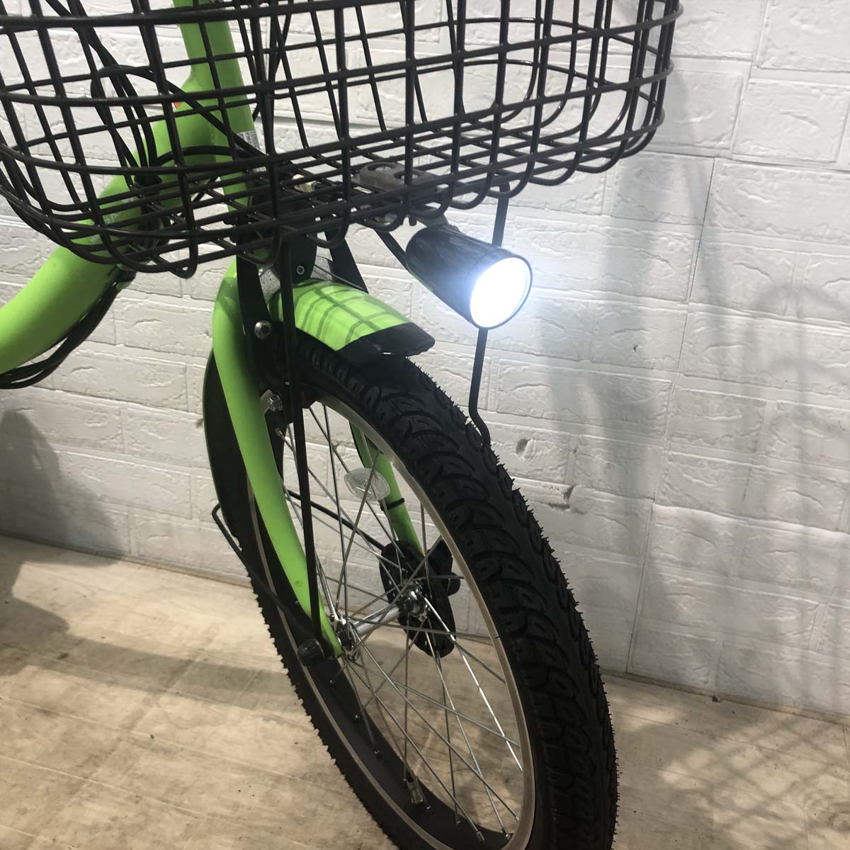 中古電動自転車 ヤマハ PAS Babby パス バビー グリーン 20インチ YA072