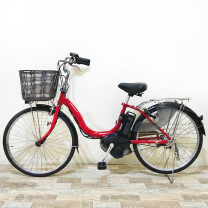 ヤマハ PAS ナチュラ M レッド 24インチ KQ108【中古車】
