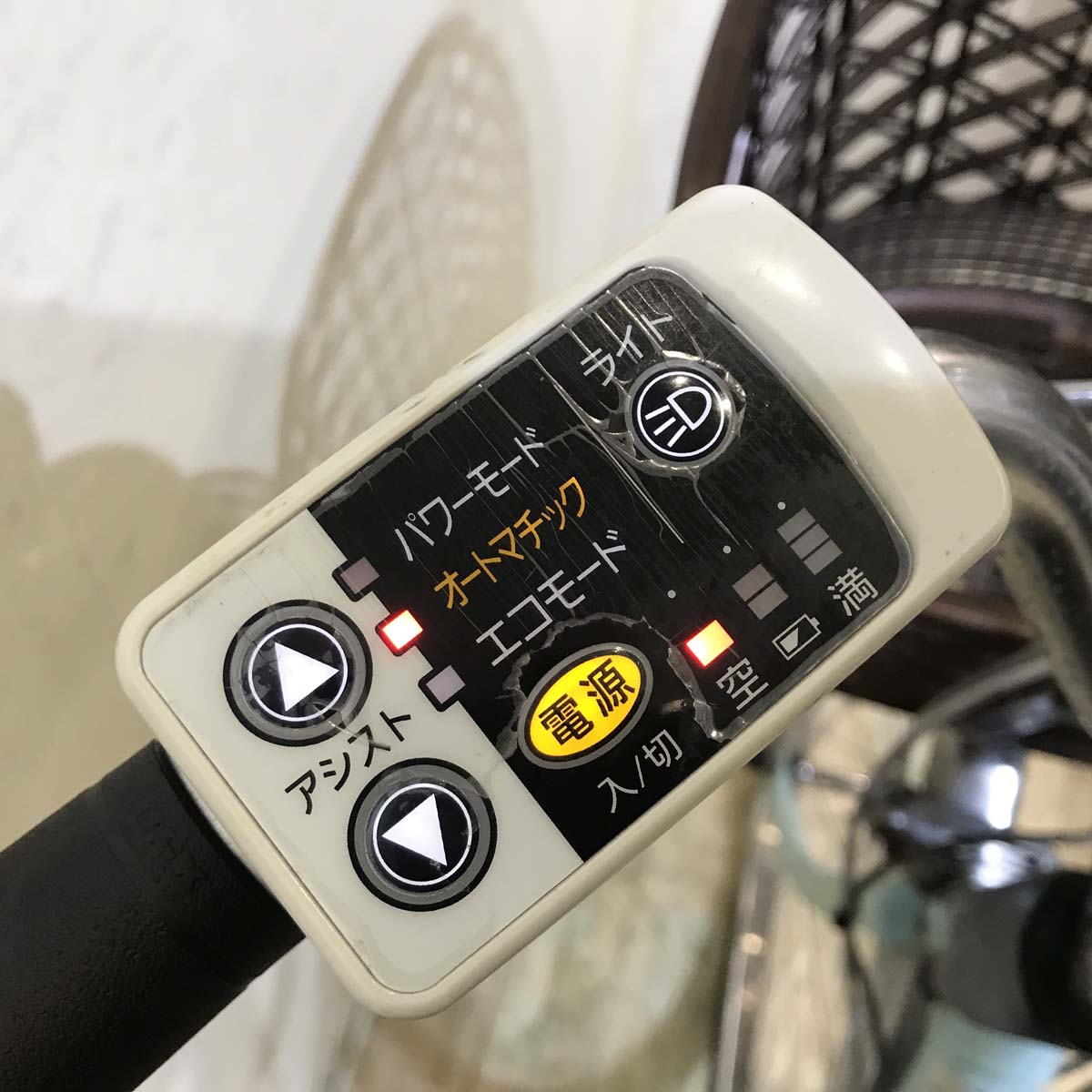 中古電動自転車 パナソニック ビビ DX ブルー 26インチ KZ127