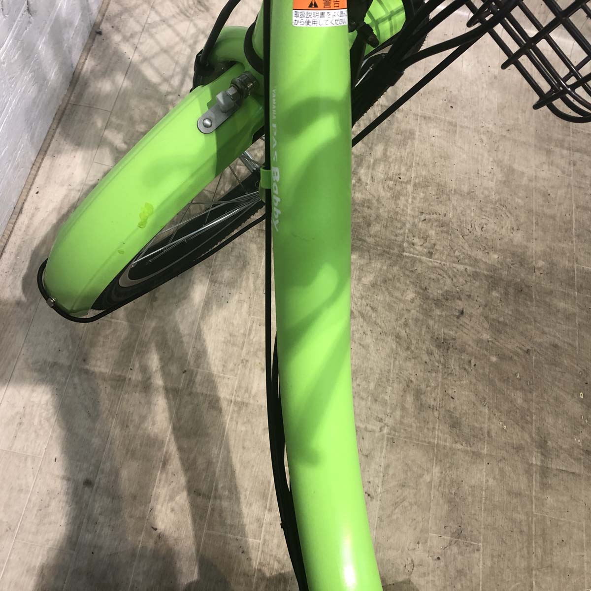 中古電動自転車 ヤマハ PAS Babby パス バビー グリーン 20インチ YA072