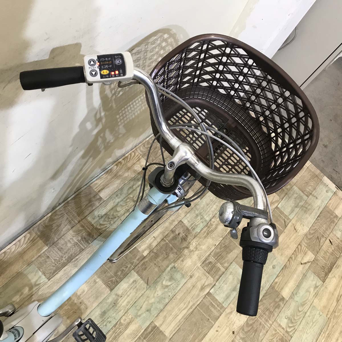 中古電動自転車 パナソニック ビビ DX ブルー 26インチ KZ127