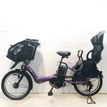 ヤマハ PAS Kiss mini  パス キッス ミニ パープル  20インチ YF130【中古車】