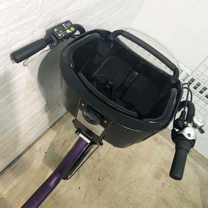 ヤマハ PAS Kiss mini  パス キッス ミニ パープル  20インチ YF130【中古車】