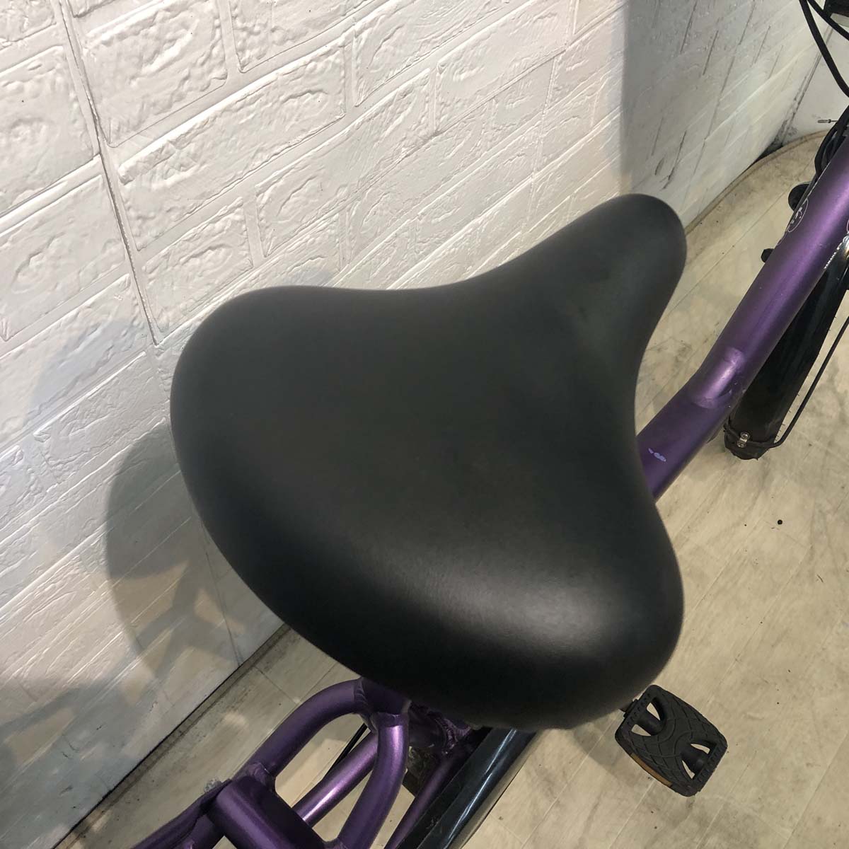 中古電動自転車 ヤマハ PAS Kiss mini  パス キッス ミニ パープル  20インチ YF130
