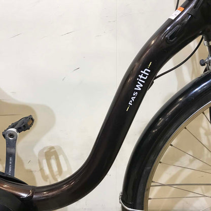 ヤマハ PAS With パス ウィズ ブラウン 26インチ KZ128【中古車】
